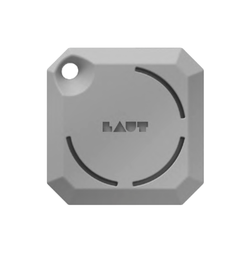 [L_AT_HG_GY] LAUT HUEX GEMS for Apple AirTag - Grey