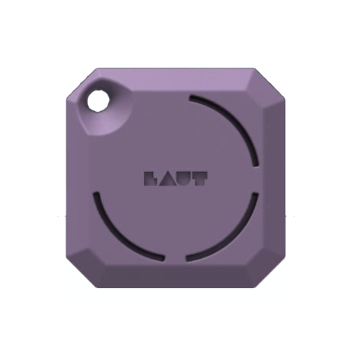 [L_AT_HG_PU] LAUT HUEX GEMS for Apple AirTag - Violet