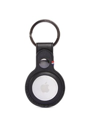 [D21ATKC1BK] Decoded Leather Keychain for Airtag - Black