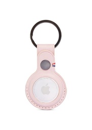 [D21ATKC1PK] Decoded Leather Keychain for Airtag - Pink