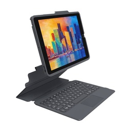 [103407640] ZAGG Pro Keys Touch Keyboard Case for iPad Pro 10.2-inch 8th Gen  - Charcoal