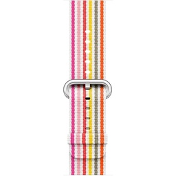 [3D686AM/A] Apple Watch 42/44/45mm Pink Stripe Nylon Band (Demo)