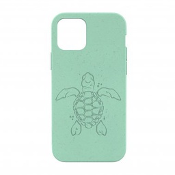 [10297] Pela Compostable Eco-Friendly Protective Case for iPhone 12 Pro Max - Turquoise Turtle Edition