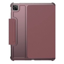 [12294N314748] UAG Lucent Folio Case iPad Pro 12.9-inch (4th & 5th gen)- Aubergine/Dusty Rose