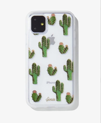 [A11-0125-0011] Sonix Clear Coat Case for iPhone 13 - Prickly Pear