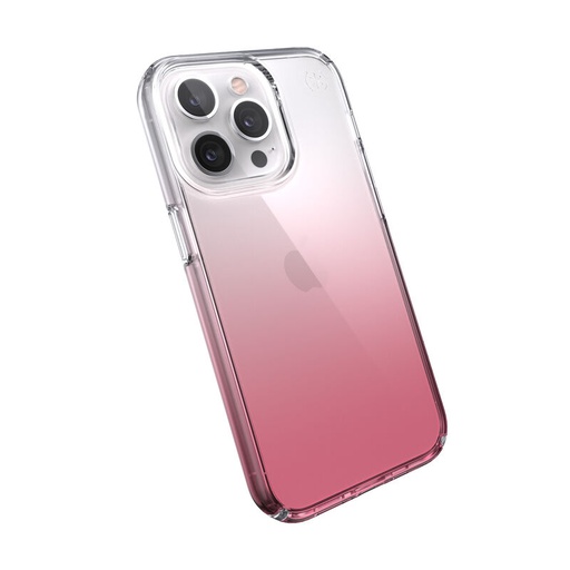 [141718-9268] Speck Presidio Perfect Clear Ombre Case for iPhone 13 Pro - Vintage Rose