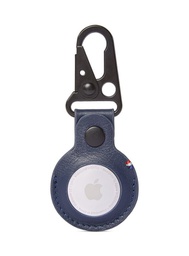 [D21ATDC1NY] Decoded Leather Dogclip for Airtag - Navy