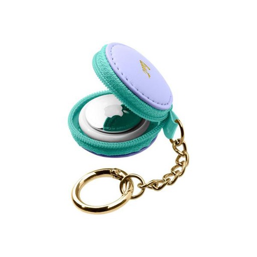 [L_AT_MA_PU] LAUT MACARON Series for AirTag - Violet