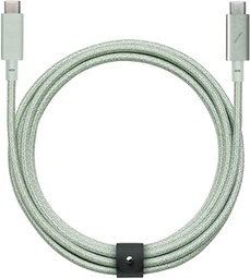 [BELT-C-GRN-PRO-NP] Native Union 2.4M Belt USB-C to USB-C Cable - Sage