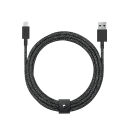[BELT-L-CS-BLK-3-NP] Native Union 3M Belt USB-A to Lightning Cable - Cosmos