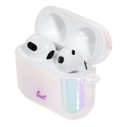 [L_AP4_HO_W] LAUT Holographic Series Case for AirPods 3rd generation - Pearl