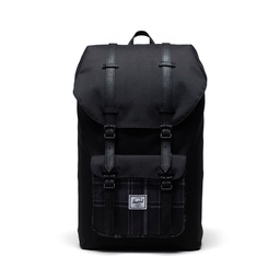 [10014-05679-OS] Herschel Supply Little America BackPack - Black / Grayscale Plaid