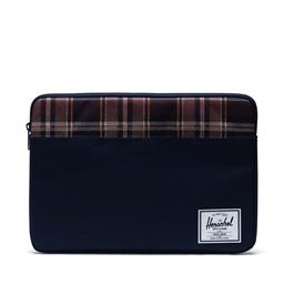 [11117-05694-OS] Herschel Anchor Sleeve for 16 Inch MacBook - Peacoat / Peacoat Plaid