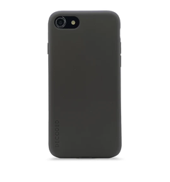 [D22IPO47BCS9CL] Decoded Silicone Backcover for iPhone SE (2nd &amp; 3rd gen) 8/7/6 - Charcoal
