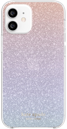 [KSIPH-068-OGBPP] kate spade NY Hardshell Case iPhone SE (2nd & 3rd gen) 8/7 - Ombre Glitter Pink