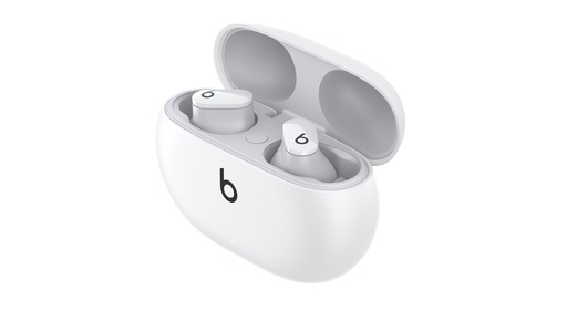 [MJ4Y3LL/A-OB] Beats Studio Buds – True Wireless Noise Cancelling Earphones – White (Open Box)