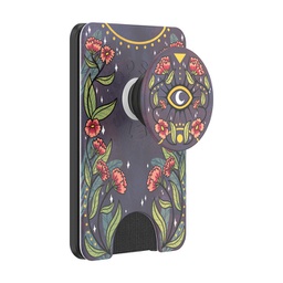 [805672] PopSockets - PopWallet+ with MagSafe Floral Bohemian