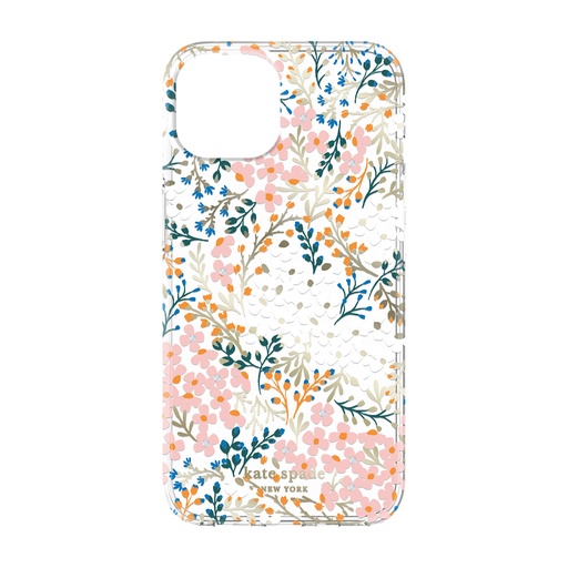 [KSIPH-222-MFLR] kate spade Protective Hardshell Case for iPhone 14 - Multifloral