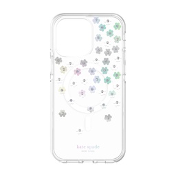 [KSIPH-241-SFIRC] kate spade new york Defensive Hardshell for MagSafe Case for iPhone 14 Pro Max - Scattered Flowers
