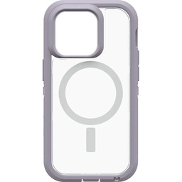 [77-90068] Otterbox Defender XT Case with MagSafe for iPhone 14 Pro - Clear/Lavender