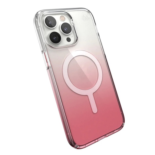 [150152-9509] Speck Presidio Perfect Ombre Clear with MagSafe for iPhone 14 Pro - Clear/Vintage Rose Fade