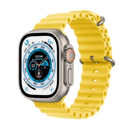 [MNH93VC/A] Apple Watch Ultra GPS + Cellular, 49mm Titanium Case with Yellow Ocean Band