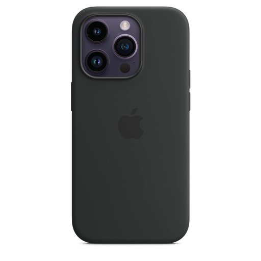 [MPTE3ZM/A] Apple iPhone 14 Pro Silicone Case with MagSafe - Midnight