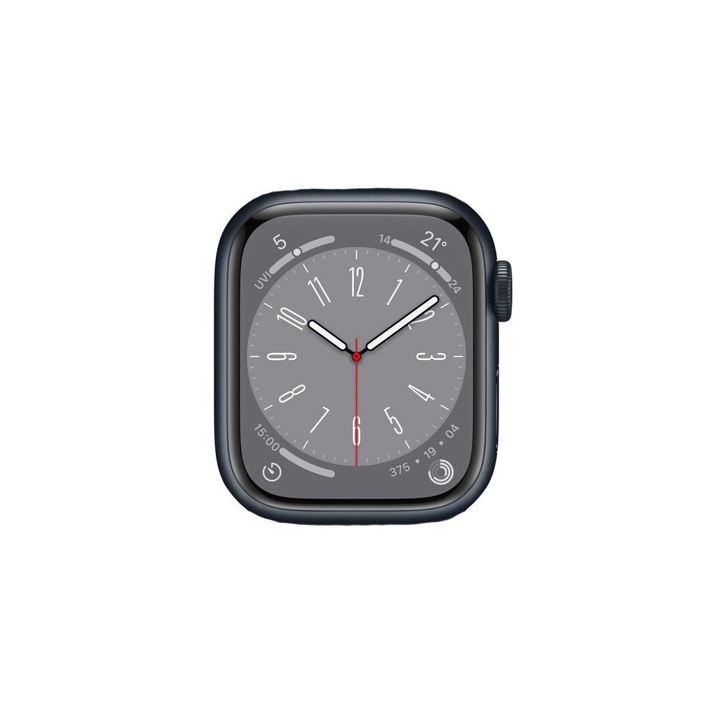 Apple Watch Series 8 GPS + Cellular 45mm Midnight Aluminum Case