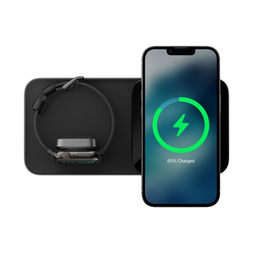 [NM01151685] Nomad Base One Max with MagSafe Wireless Charger 2 in 1 - Black