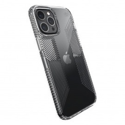 [138506-5085] Speck Presidio Perfect Clear Grip for iPhone 12 Pro Max Case - Clear