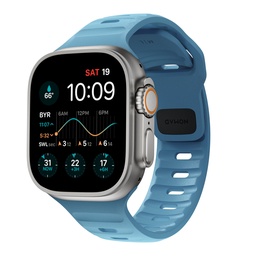 [NM01008385] Nomad Sport Waterproof Band for Apple Watch 42/44/45mm - Electric Blue