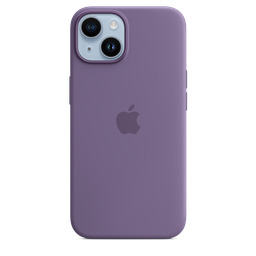 [MQUA3ZM/A] Apple iPhone 14 Silicone Case with MagSafe - Iris Purple