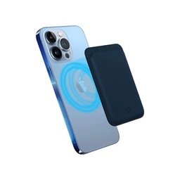 [N9WT-MS01-MTBL] Nimbus9 Wallet with MagSafe - Blue