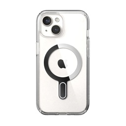 [150441-3199] Speck Presidio Perfect Clear Case with MagSafe/ClickLock for iPhone 15/14/13 - Clear