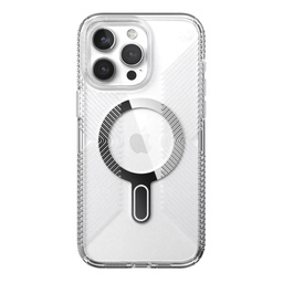 [150467-3199] Speck Presidio2 Grip Case with MagSafe/Click Lock iPhone 15 Pro Max - Clear