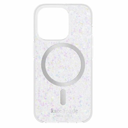 [KS052652] kate spade new york Protective Hardshell with MagSafe for iPhone 15 Pro Max - Chunky Glitter Iridescent