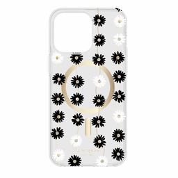 [KS052630] kate spade new york Protective Hardshell with MagSafe for iPhone 15 Pro Max - Daisy Chain Iridescent