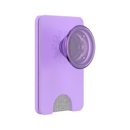 [806929] PopSockets PopWallet+ for MagSafe with Magnetic Ring Adapter - Lavender Purple