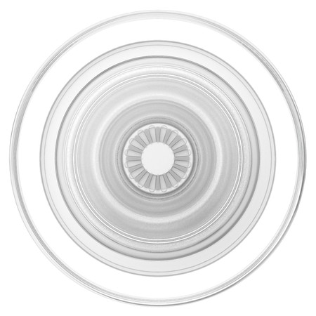 [806827] PopSockets - PopGrip For MagSafe with Magnetic Ring Adapter Clear