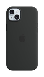 [MT103ZM/A] Apple iPhone 15 Plus Silicone Case with MagSafe - Black