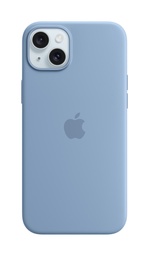 [MT193ZM/A] Apple iPhone 15 Plus Silicone Case with MagSafe - Winter Blue
