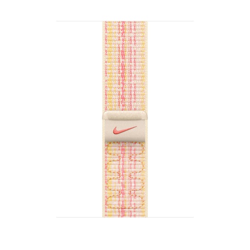 [MUJW3AM/A] Apple 38/40/41mm Starlight/Pink Nike Sport Loop