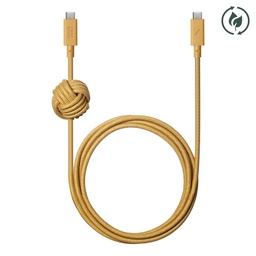 [ACABLE-C-KFT-NP] Native Union 2.4M Anchor Cable USB-C to USB-C Cable - Kraft