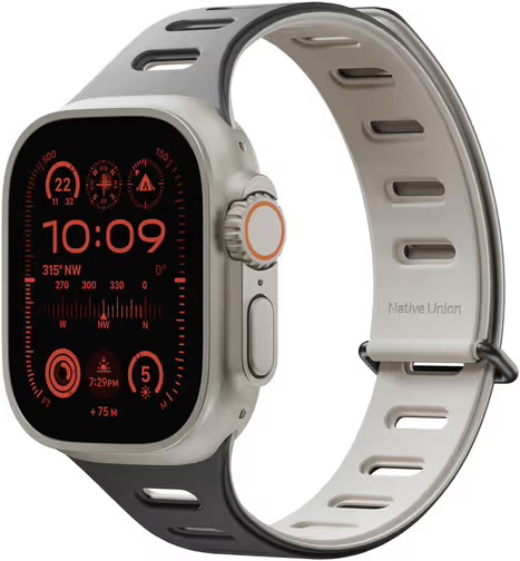 [ACTBAND-AW-S-BLKS] Native Union 38/40/41mm Magnetic Band - Black/Sandstone