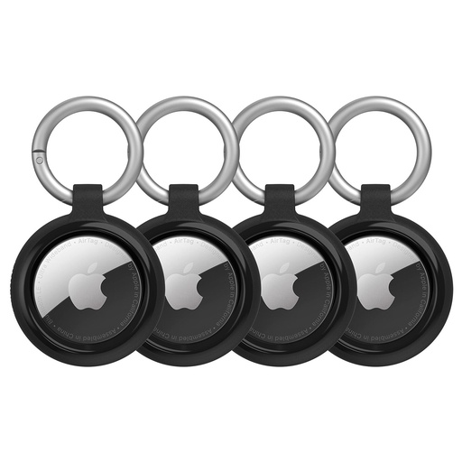 [77-92370] Otterbox AirTag Case (4 Pack) Sleek - Black