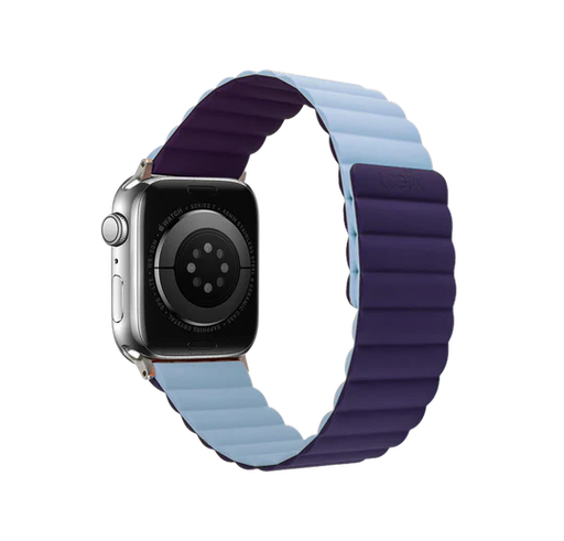 [LGX-13495] Logiix Vibrance Link Magnetic Silicone Apple Watch 38mm/40mm/41mm/42mm -Purple/Lilac