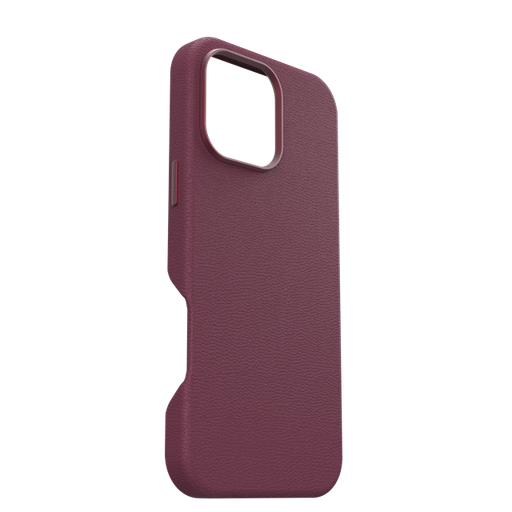 [77-96327] Otterbox Symmetry+ Cactus Leather Case for 16 Pro Max - Maroon Bells