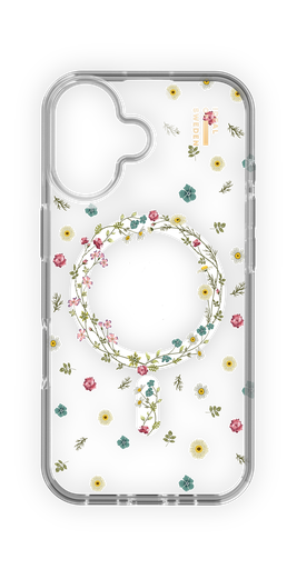 [IDCLCMS-I2461-507] Ideal of Sweden Clear Case with MagSafe for iPhone 16 - Petite Floral