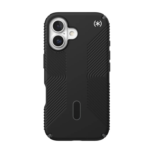[150689-3205] Speck Presidio2 Grip with ClickLock/MagSafe for iPhone 16 - Black
