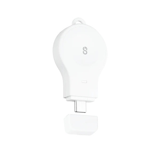 [LGX-13648] LOGiiX Apple Watch Charger with carabiner - White